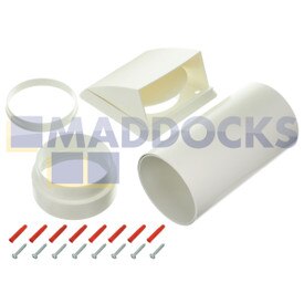 Set di uscite telescopiche universali da 100 mm Cowl