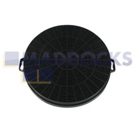 Filtro carbone attivo compatibile tipo 210 per Hygena, Elica, Zanussi, Best (210 mm x 32 mm, confezione da 1)