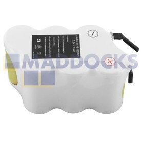Batteria lunga durata Nicad compatibile tipo Gtech SW01, SW02, SW04 7,2 V