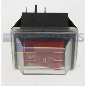 Genuine Original Sealey Switch, On/Off Rocker (Red) C/W Cover 12A/250V