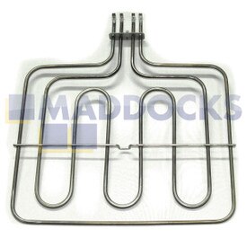 Genuine Original Vestel 'PYRO' Straight Terminal Type Oven Grill Element (2600W, 230V)