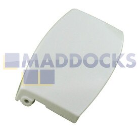 Maniglia sportello plastica bianca compatibile tipo AEG LAVDOMINA, LAVPRINCESS, LAVPRINCESS, LAVBELLA, LAV72330