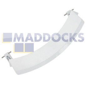 Maniglia sportello lavatrice plastica bianca compatibile serie BSH Bosch WAS