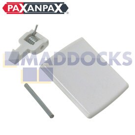 Kit maniglia sportello plastica bianca originale serie Crosslee White Knight BG411-442, CL311-331-411-421-432-441-700