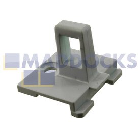 Aggancio arresto sportello compatibile serie Ariston ALE, AS, ASL; Hotpoint VTD; Indesit IS, ISL
