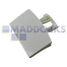 Maniglia sportello bianca compatibile serie AEG Lavatherm T3; Electrolux Zanussi WD1002, WDS, WDT, WDJS, FJS1076, FLS874, FJ, FL, TDS372