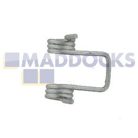 Genuine Original Door Spring for 19-ZN-21 AEG Lavamat 1100; Electrolux EW, EWC; Zanussi FCS Series White Plastic Door Handle