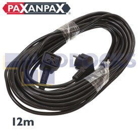 Compatibile con cavo nero Numatic e gruppo spina 13A con connettore a 2 pin UE (12M)