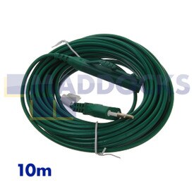 No Longer Available. Discontinued [Compatible for Vorwerk, Kobold, Folletto VK140 Green Power Cable (10m, 2 x 0.75mm, Italian Plug)]