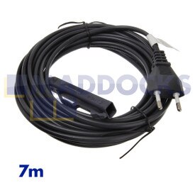 No Longer Available. Discontinued [Compatible for Vorwerk, Kobold, Folletto VK150 Power Cable (7m, 2 x 0.75mm, Italian Plug)]