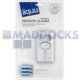 Genuine Original iiquu Code Operated Sensor Alarm