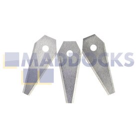 Genuine Original Bosch Indego Replacement Blades (Pack of 3)