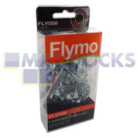 Denti rastrello da erba originali Flymo (confezione da 42) (FLY058)