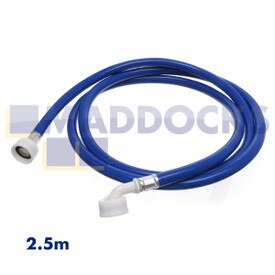 Universal Bulk Loose Washing Machine & Dishwasher Cold Fill Water Inlet Hose (2.5m)