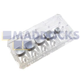 Assieme pulsante luce lavatrice originale serie Beko WM6000