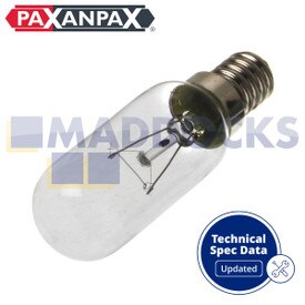 Lampadina universale confezionata al dettaglio per cappa da cucina [E14, 40W, 230-240V, T25L]