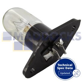 Lampadina per lampada microonde originale Samsung (20 W, 230 V, 104 MA)