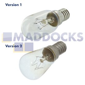 Lampadina per lampada universale per cappa fornello [E14, 25 W, 230 - 240 V, T25L, T25] (confezione da 1)