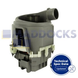 Pompa di calore a 3 contatti lavastoviglie originale serie BSH Bosch BM, CGS, DF, DI, JS, S24, S41, S51 (900.877.349, 100 V, 150 Hz)