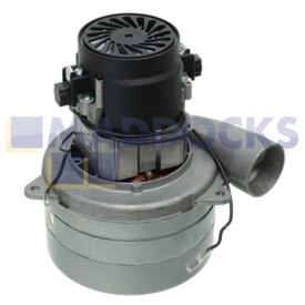 Motore tangenziale a scarica trifase originale produzione Ametek CZ 5,7", 240 V, 1400 W completo di involucro e tubo