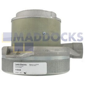 Genuine Original Ametek Lamb Produced 2 Stage Tangential Bypass Motor 7.2", 120V, 1400W 115334