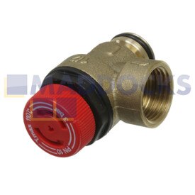 Compatibile con la valvola di sicurezza a 3 bar della caldaia Baxi & Westen