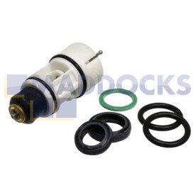 Compatibile con la cartuccia di riparazione della valvola deviatrice in ottone della caldaia di tipo Vaillant TT13 Turbotec Ecotec Plus