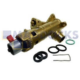Compatibile con valvola deviatrice in ottone per caldaia Vaillant Turbotec Ecotec Plus