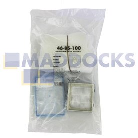 Kit sacchetto SMS e filtro compatibile serie Bosch Synchropower, Proparquet BSG61830-BSG61831 BSG6183 (confezione da 4 e 3)
