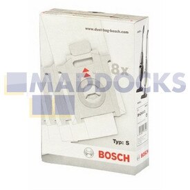 Genuine Original BSH 'Type S' Vacuum Cleaner Bags (Pack of 8 + 1 Filter)