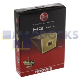 Sacchetti di carta originali serie Hoover Candy Freedom, Powerglide, Spirit (confezione da 5, H3)