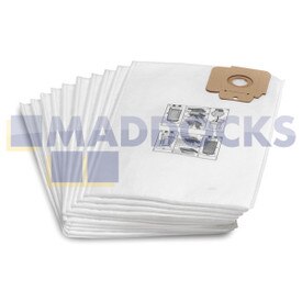 Genuine Original Karcher Dust Class M SMS Filter Bags (Pack of 10)