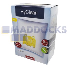 Set sacchetti SMS e filtro serie Miele Hyclean 3D KK (confezione da 5+2)