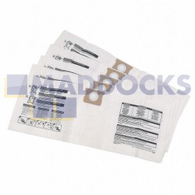 No Longer Available. Order 46-TT-09 [Genuine Original Titan 40L Wet and Dry Series Vacuum Cleaner Filter Bags (Pack of 5)]