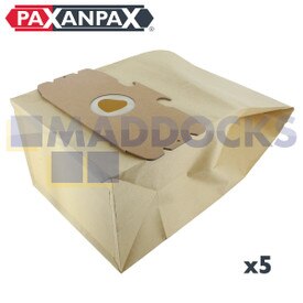 Sacchetti di carta compatibili VB151 "serie AEG 600" (confezione da 5)