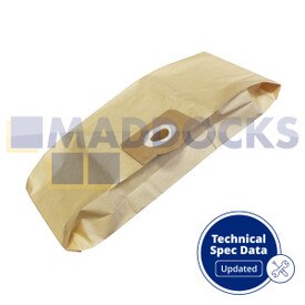 VB157T compatibile per Goblin Aquavac 960; Sacchetti di carta Earlex Combi Power Vac serie WD1200 (confezione da 10)