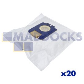 Kit confezione sacchetti compatibili VB201H20 "Electrolux Excellio/Smart Vac Xtra" SMS (confezione da 20)