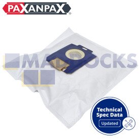 Sacchetti compatibili VB201H "Electrolux Excellio/Smart Vac Xtra" SMS (confezione da 4)