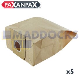 Sacchetti di carta compatibili VB352 "Hotpoint 3390" (confezione da 5)