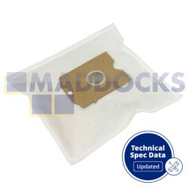 Sacchetti di carta compatibili VB355 "Bosch Arriva" (confezione da 5)