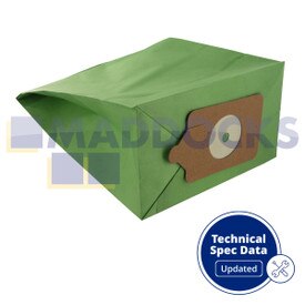 Compatibile con VB390TB per sacchetti di carta serie Henry Numatic confezionati alla rinfusa 'NVM-1B/NVM-1C' (1 scatola da 30 x 10 sacchetti)