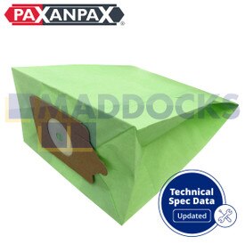 Sacchetti di carta compatibili VB390 "Numatic 200/Henry 1B/C" (confezione da 10)
