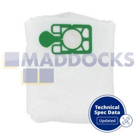 Sacchetti compatibili VB395H "Numatic 450 3B" SMS (confezione da 5)