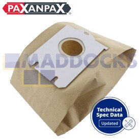 Sacchetti di carta compatibili VB459 "Philips Mobilo/Sidney" (confezione da 5)