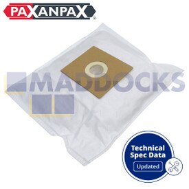 Sacchetti di carta da polvere compatibili VB4679 "Philips Geneva" Turbo (confezione da 5)