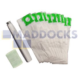 Kit cassetta di manutenzione sacchetti SMS e filtri compatibile VB475HK Sebo "serie X"