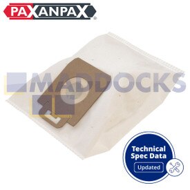Sacchetti di carta compatibili VB689 "serie Nilfisk Power e Allergy Plus" (confezione da 5)