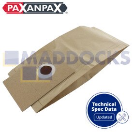 Sacchetti di carta compatibili serie VB817 Electrolux Highlight Z2905, The Boss Z2270 (confezione da 5)