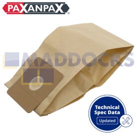 Sacchetti di carta compatibili RL095 Ash, BBQ, raccoglitore detriti legna camino (confezione da 5)
