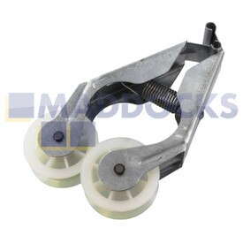 Puleggia di rinvio doppia originale serie Bauknecht TRA, TRAK, TRK,TRKK; serie Bosch WTA; serie Ignis AWL, serie Whirlpool AWZ (B25)
